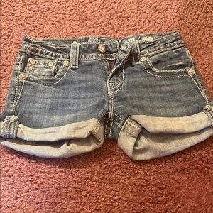 Miss Me Blue Jean Shorts for Women